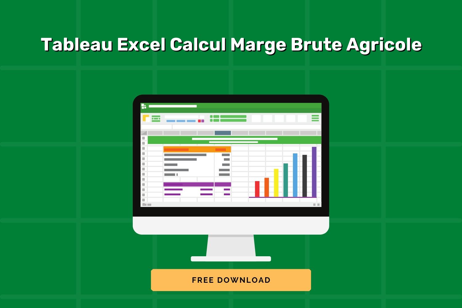 Tableau Excel Calcul Marge Brute Agricole
