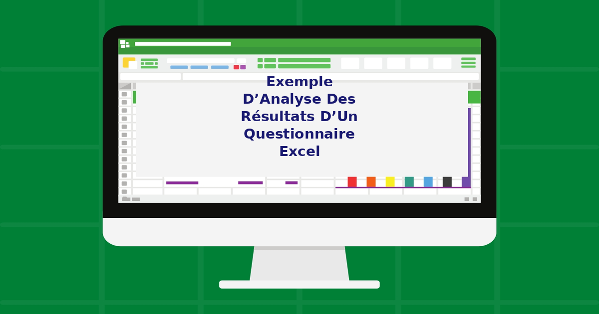 Exemple d’analyse des résultats d’un questionnaire Excel